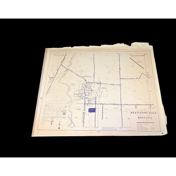 Vintage Ravalli County Montana Road Index Map Book – 1st Edition 49 Pages 24"x18 - Picture 7 of 9